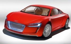 Электромобиль Audi